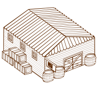 RPG map symbols Warehouse 1