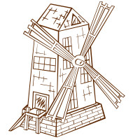 RPG map symbols Windmill 1