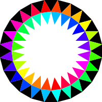 rainbow 24gon