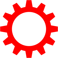 Cogwheel symbol by Rones