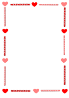 Heart and Candy Border