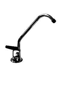 Water tap (monochrome)