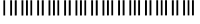Standard 88-key Piano Keyboard
