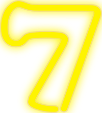 Neon Numerals-7 2