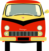 Minivan «Latvija» by Rones