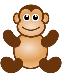 monkey toy