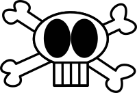 goofy skull