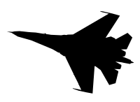 Su-27 silhouette