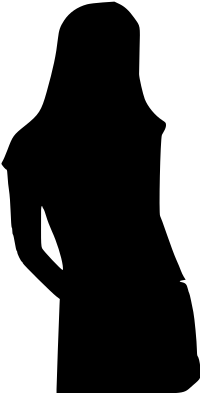 Girl silhouette