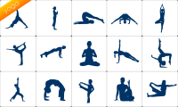 Yoga Siluete Set