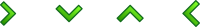 green single arrows set