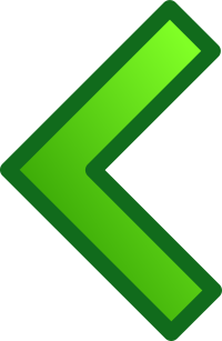 green single arrows set