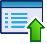 green menu icon set