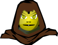 Hooded Cartoon Character