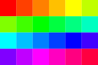 24 color palette