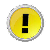 warning button
