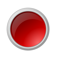 glossy red button