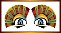 Colorful Sphinx Eyes