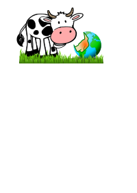 Cow bites globe