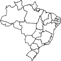 Map of Brazil