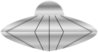 Flying saucer. Platillo volador