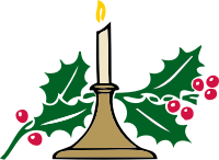 Christmas candle