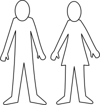 Homme et femme / Man and woman