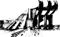 Melnikov's Upended Pyramid