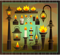 Flames / Fire Vessels