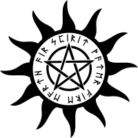 Symbol with pentagram