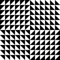 right triangle tesselation mix