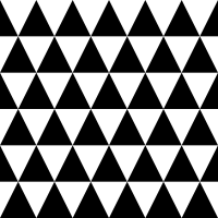 isosceles triangle tessellation