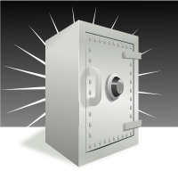 safe with background