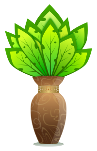 Plant And Vase / Planter