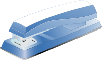 blue stamper