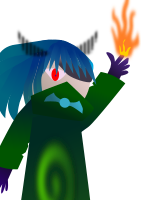 24 Flame Character