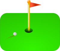 golf flag