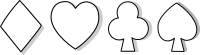 symbole carte / card symbol