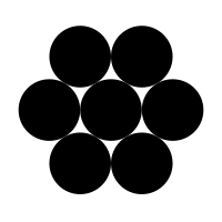 circle hexagon hexagram
