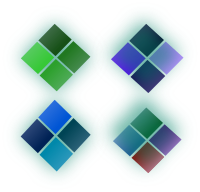 Color diamond shape