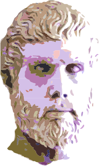 Roman Man's Head