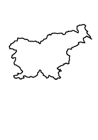 Map of Slovenia
