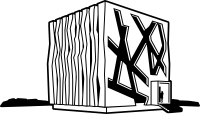 Green Cube For T-Shirt Printing