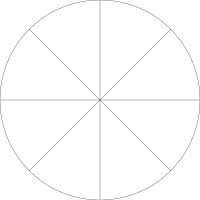 8 slice pizza