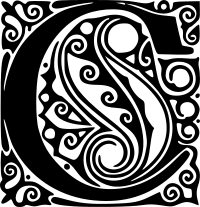 Peter Behrens Alphabet 1908 (C)