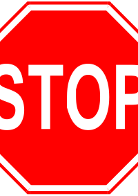 stop sign