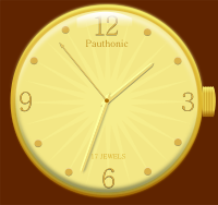 Rmx golden watch