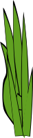 Grass Blades and Clumps 5