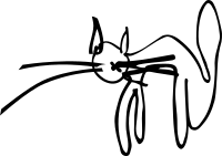 Mascot of «Black Cat» gang