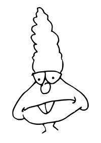 Cartoon head18